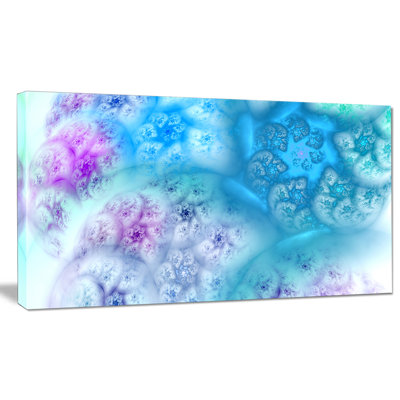 « clear blue magic oragey sky », impression sur toile tendue