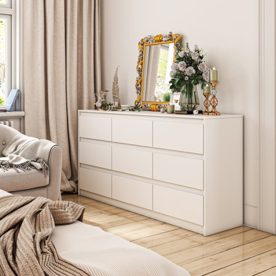Nine Drawers Dresser For Your Bedroom