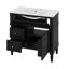 Meuble-lavabo de 36 po avec lavabo, 2 tiroirs, une armoire et un tiroir basculant Designs-955736782