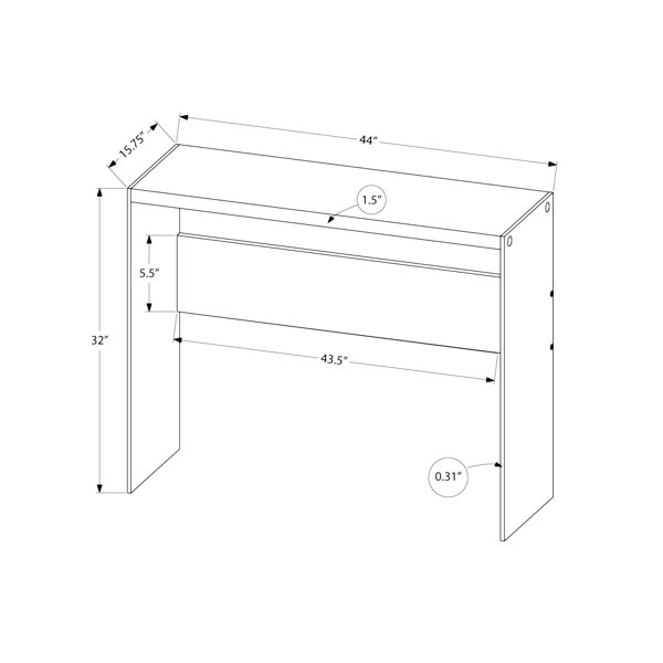 Dimensions du produit
