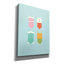 «Summer Bathing Suits Blue» par Ann Kelle Designs, art mural sur toile-64709689
