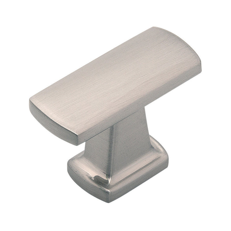 Rotterdam 1" Length Bar Knob, Satin Nickel