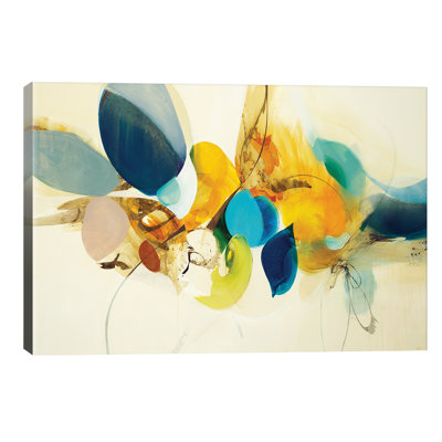 Candid Color by Sarah Stockstill - Wrapped Canvas Painting