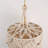 Daleysa 1 - Light Boho White Pendant