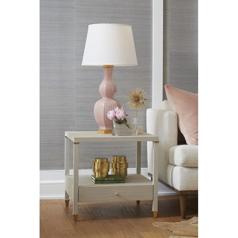 Delft Table Lamp, Pink