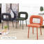 Chaise d'appoint à dossier foncé DarkGray (ensemble de 2)-130060333