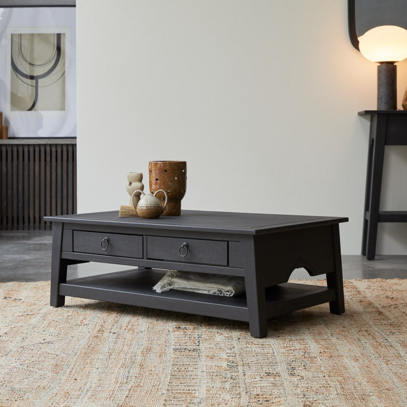 Thaki Solid Wood Single Coffee Table