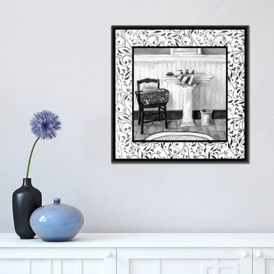 « salle de bain ii », impression sur toile