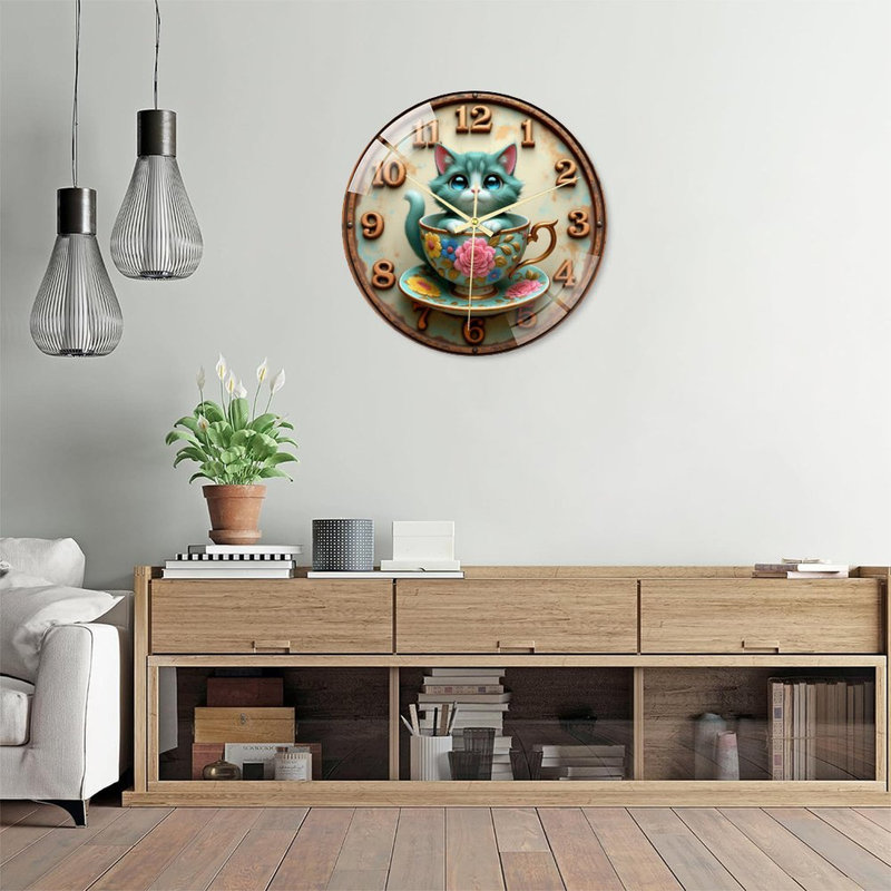 Horloge murale 16 po