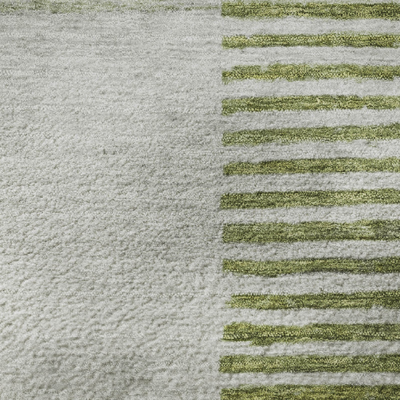 Premium Machine Washable Ansley Geometric Rug, Rectangle 3' x 5'