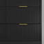 Commode 9 tiroirs noire-53130293