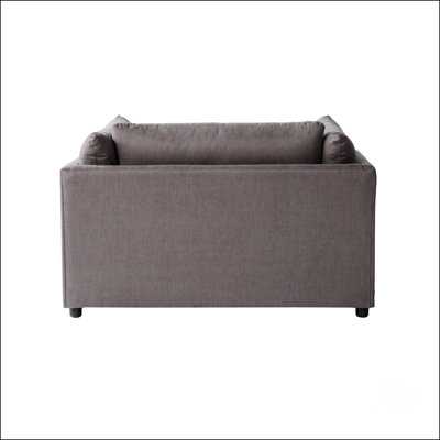 Ensemble de canapé et de fauteuil capitonné 3 pièces