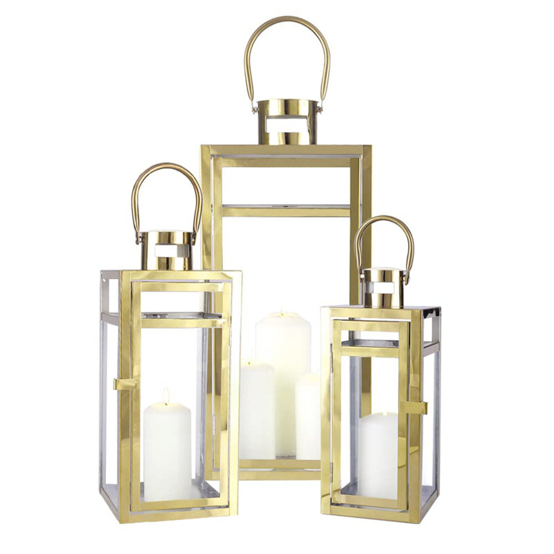 3-Bulb 48" H Outdoor Lantern