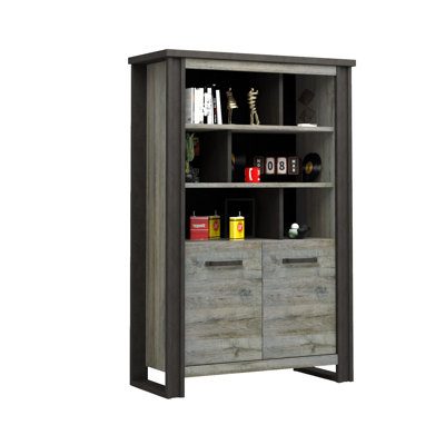 Bouffard 180 cm H x 119 cm W Library Bookcase