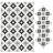 12 In. X 12 In. Vinyl Peel And Stick Backsplash Stickers, Wall Tile For Kitchen, Black (10 Sq. Ft.)