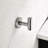 5-Piece Wall-Mounted Towel Rack Set with Hidden Screw Holes & Rust-Resistant Finish-594309362