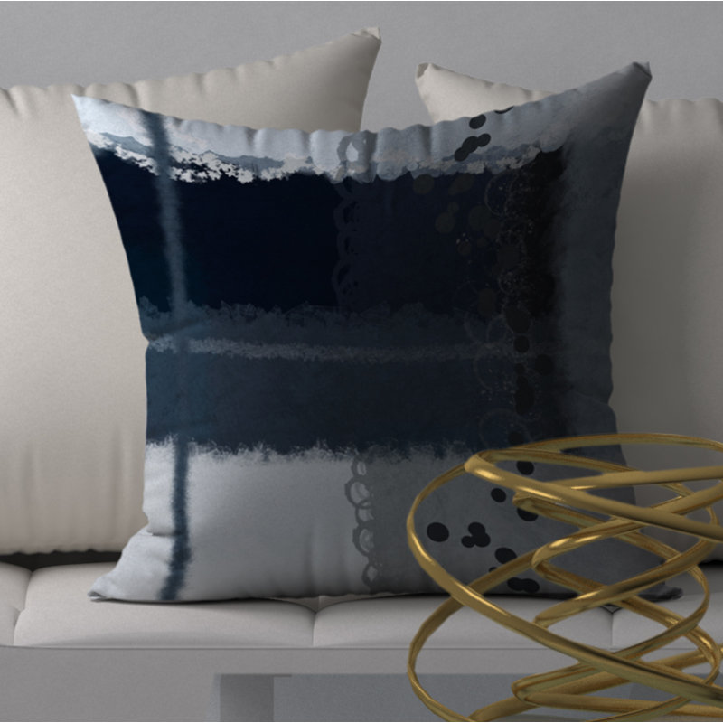 Protège-oreiller carré décoratif de qualité, H 18 po x l 18 po