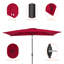 Parasol de marché rectangulaire 10' x 6,5'-66223633