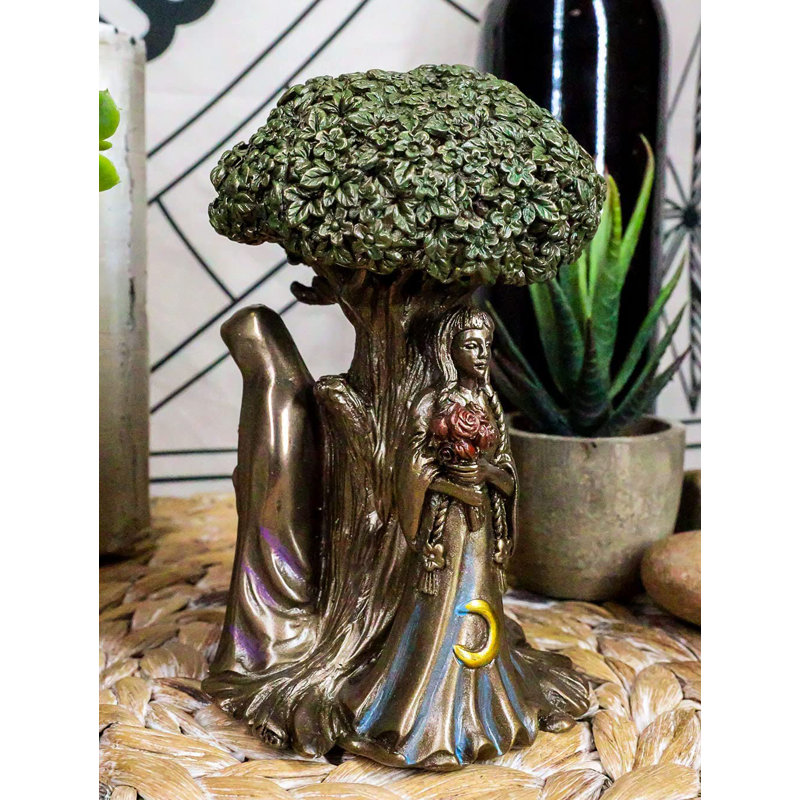 Figurine Angadveer Celtic Sacred Moon Triple Goddess Mother Maiden