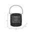 Wire Tabletop Candle Black Lantern with Handle for Indoor and Outdoor Use-1591451105