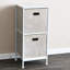 Tan Mix Poly-Weave Open Bin Set with Cardboard Core-2070357857