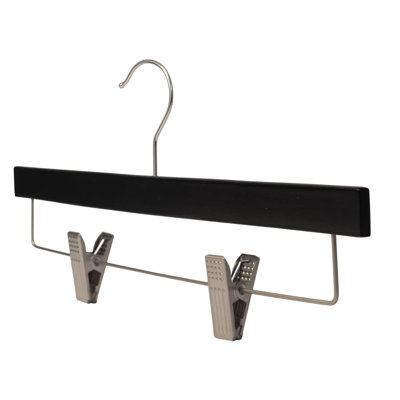 Dennis Wood Hangers With Clips for Skirt/Pants