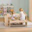 Ensemble de table et de chaises pour enfants, ensemble de table et de banc pour enfants, table d'activité en bois, tables de bricolage pour enfants avec rangement, bureau pour tout-petits pour la maison, salle de classe-1076905423