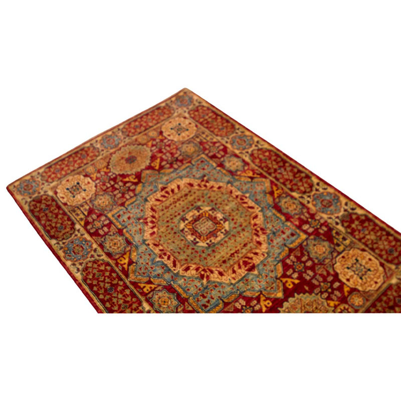 Oriental Area Rug in Brown