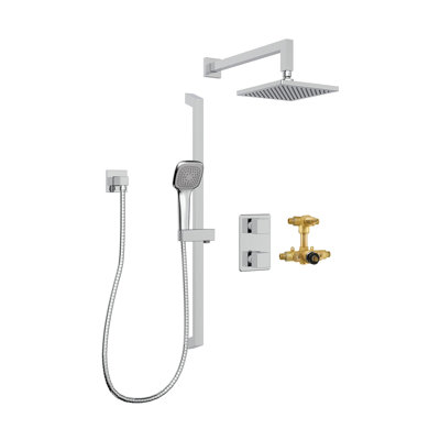 Quadrato All-In-One Kit with Rough in-Valve