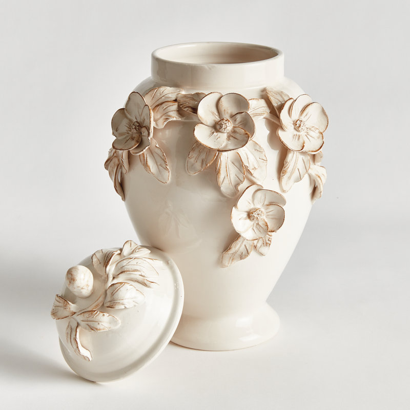 Fiori Ceramic Jar