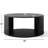 Baxman Round 40" Storage Floor Shelf Cofee Table