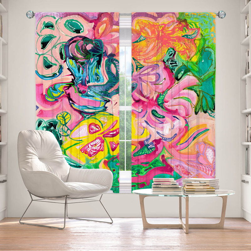 Room Darkening Curtain Pair, 40" W x 82" L