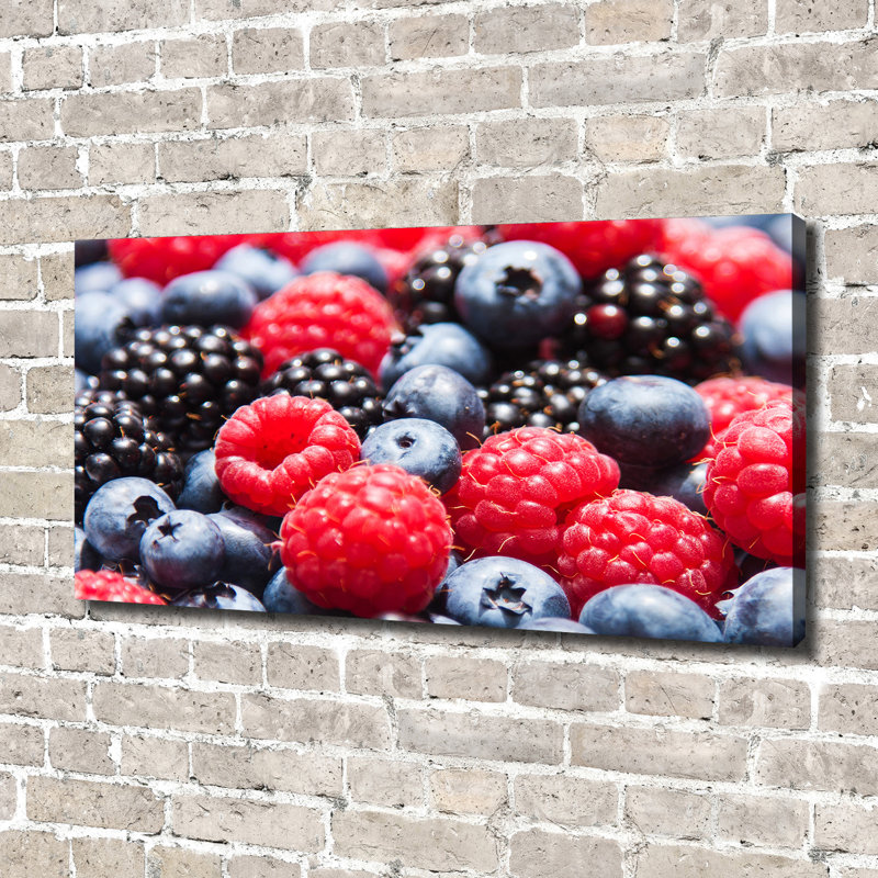 Forest Fruits - Wrapped Canvas Print