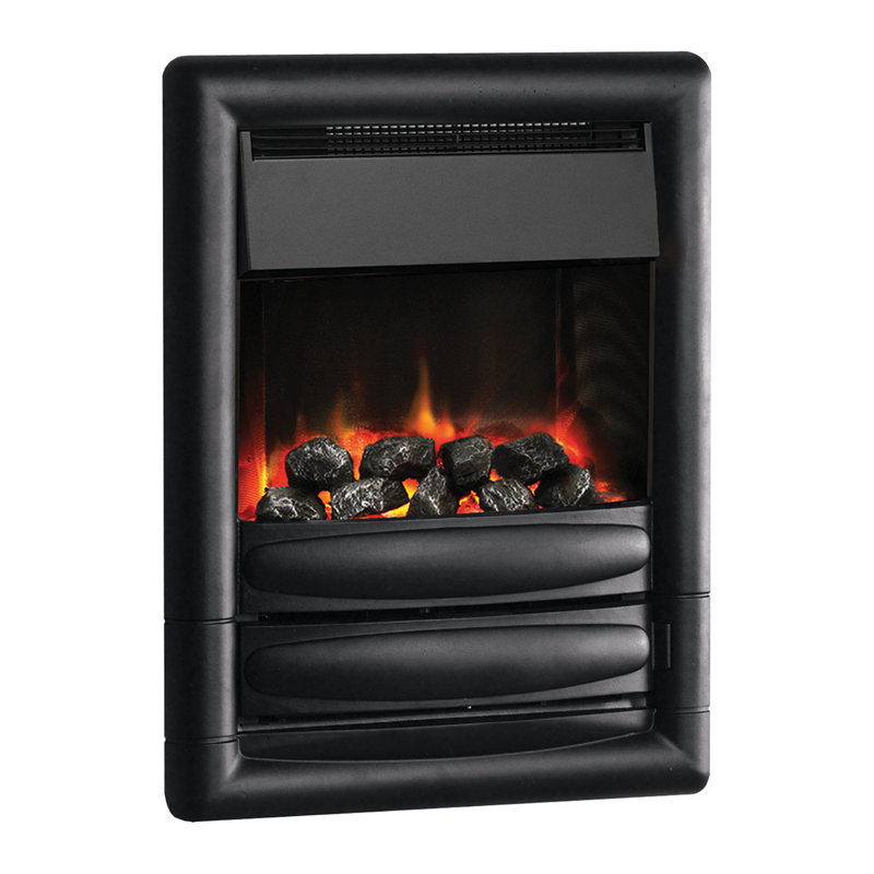 Emerson Belfry Heating 49.5cm W Electric Fireplace Insert, Black