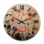 Horloge murale en bois massif Rabun-336095757