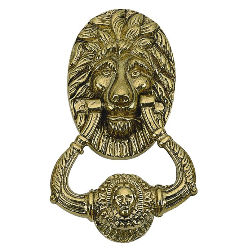 Brass Door Knocker, Polished Brass