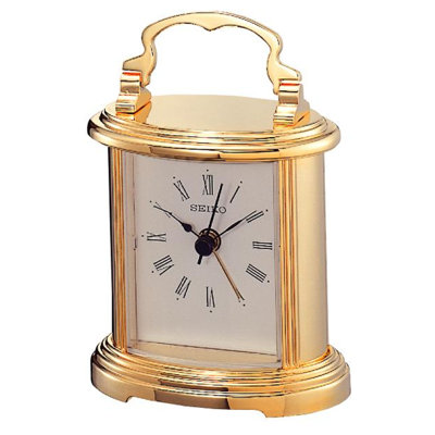 QHE109GLH Alarm Clock, Golden