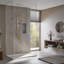 Exposed Thermostatic Shower System 36" Wall Mounted with Hand shower and Lever/Cross Handles-99212110