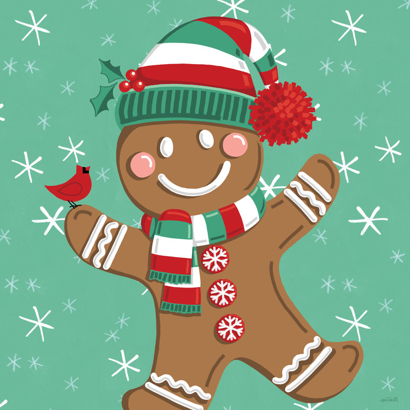 Festive Christmas II par Anne Tavoletti, H 36 po x l 36 po