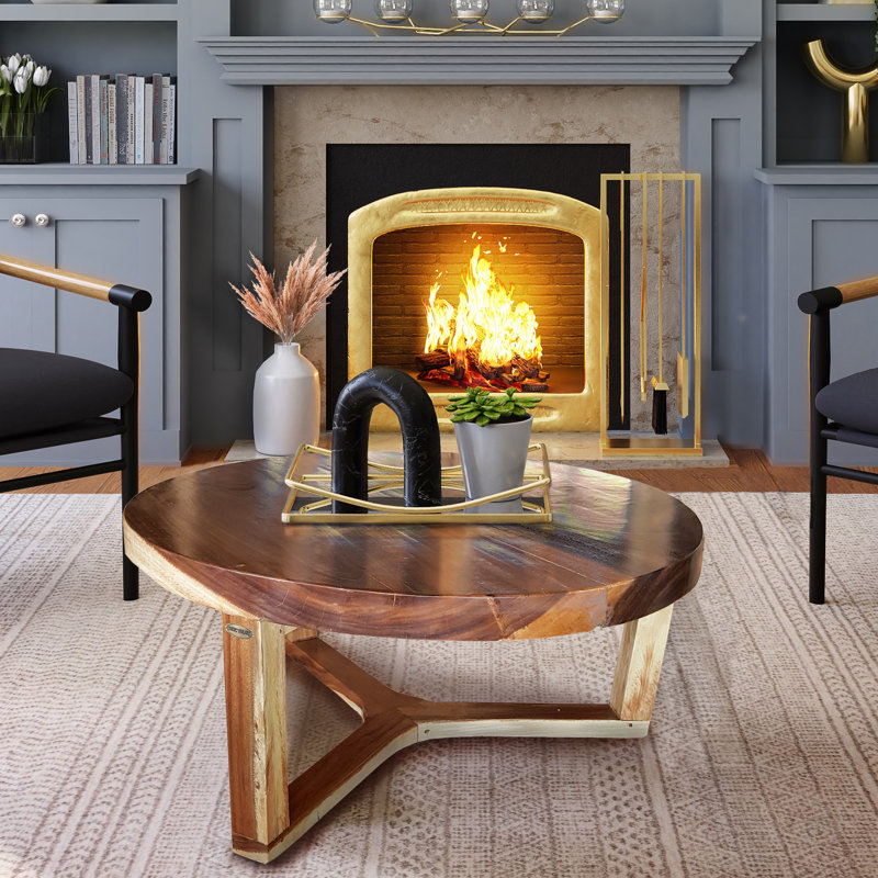 Suar Solid Wood Coffee Table