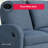 Hallstead Manual Reclining Sofa 79.6 Soft Modern Drop Down Cupholders w/ USB A + C Power Curved Arm Pocket Coil Comfort Easy Assembly-1805638493