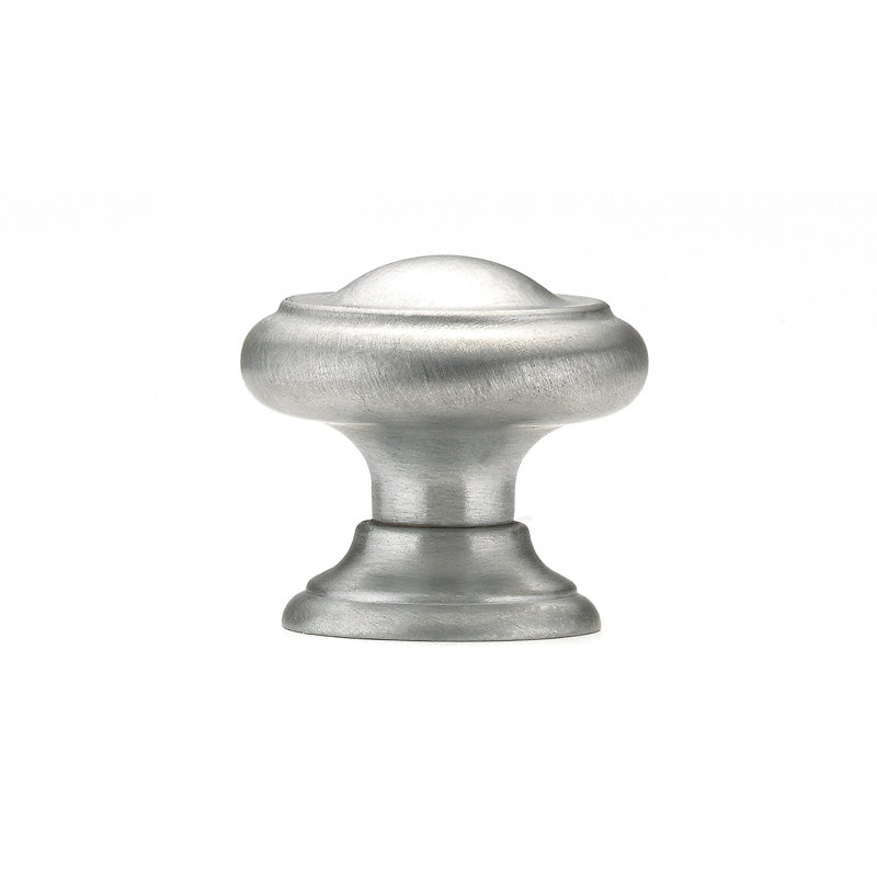 Expression 1 5/16" Diameter Round Knob, Brushed Chrome