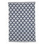 Samode Navy Handwoven Indoor/Outdoor Rug