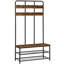 Anarely 100 cm W Hall Tree with Storage Bench and Shoe Storage