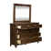 Chronister 9 Drawer 64" W Dresser with Mirror