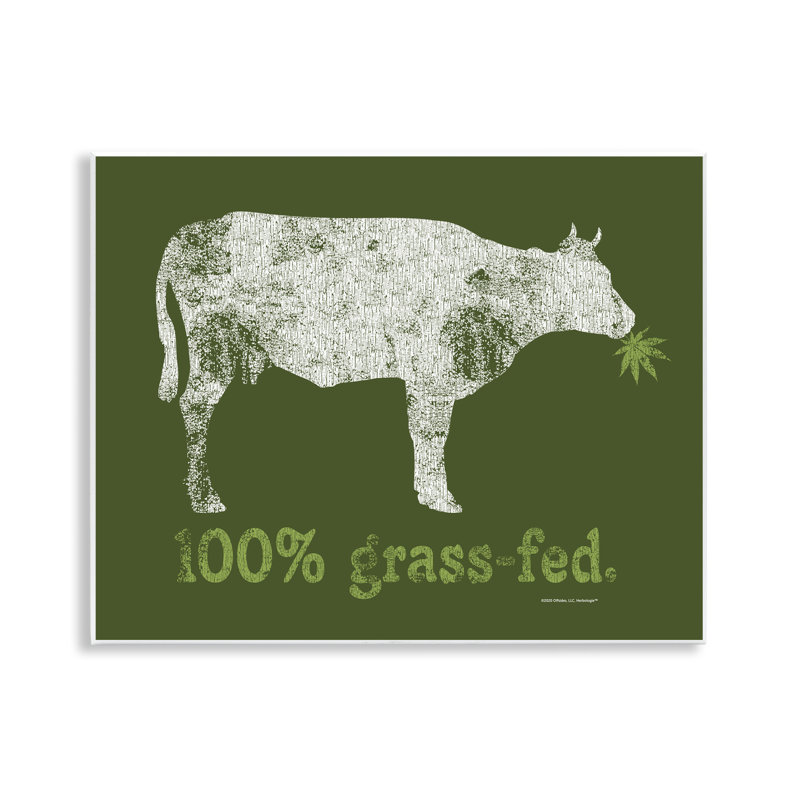 «Grass Fed Cow», art mural par Superior Teaching / Life Is High