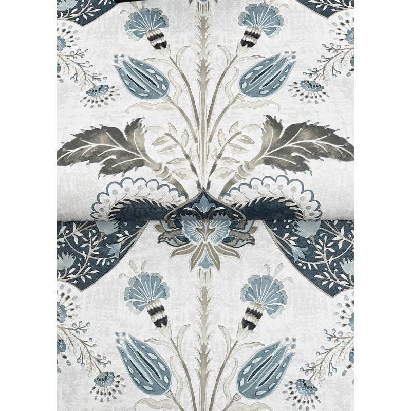 Papier peint Auden, Bleu