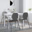 Essie Solid Wood Base Dining Table-1128473387