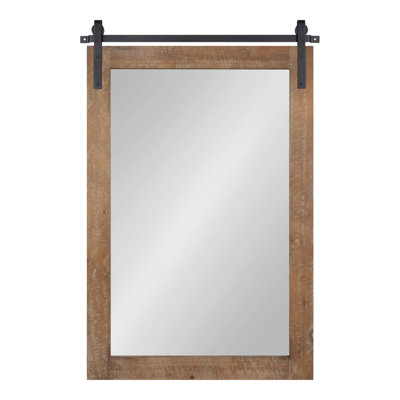 Dayanah Modern Farmhouse Distressed Accent Mirror
