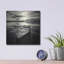 Breakwater Bay 'Low Tide Afterglow Ambrotype' by Rick Berk, Metal Wall Art, 12"x12"-340035585